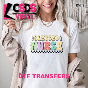 DTF Transfer - DTF008169 Blessed Nurse