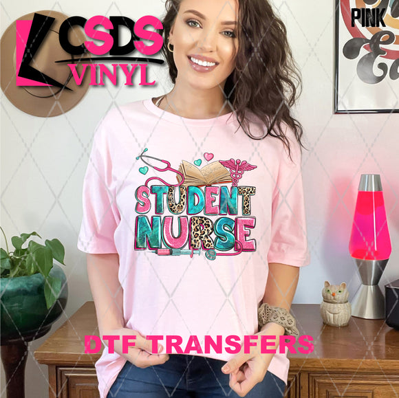 DTF Transfer - DTF008198 Student Nurse
