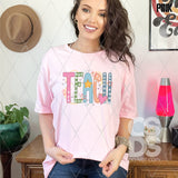 DTF Transfer - DTF008227 Teach Colorful Letters