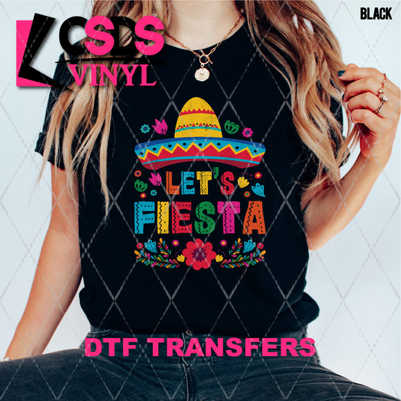 DTF Transfer - DTF008241 Let's Fiesta Sombrero
