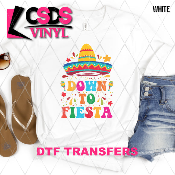 DTF Transfer - DTF008243 Down to Fiesta Sombrero