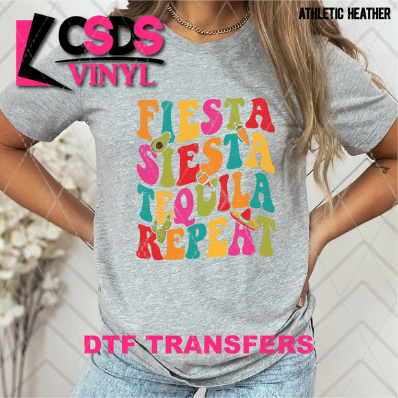 DTF Transfer - DTF008245 Fiesta Siesta Tequila Repeat