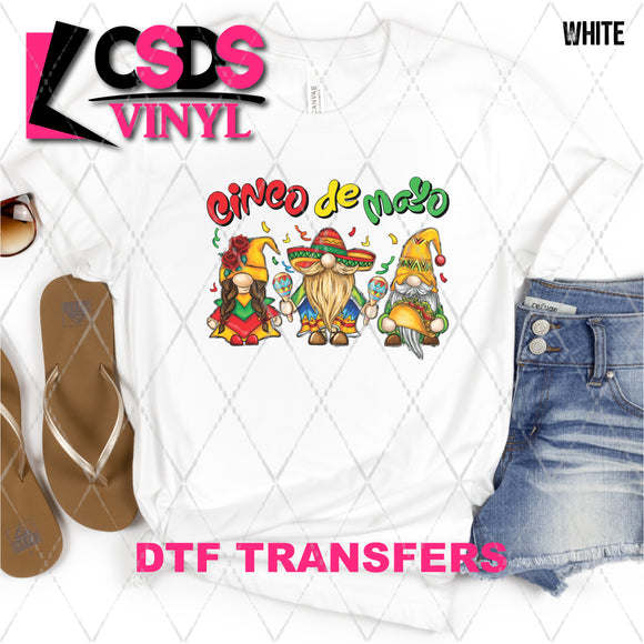 DTF Transfer - DTF008250 Cinco De Mayo Gnomes
