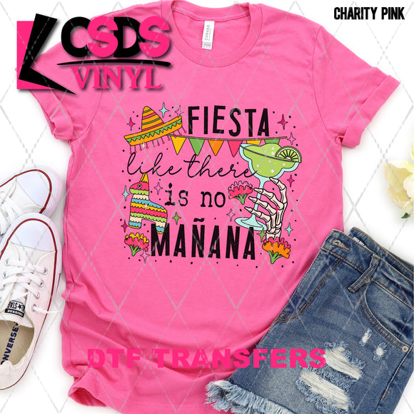DTF Transfer - DTF008267 Fiesta like there is No Manana