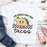 DTF Transfer - DTF008283 I'm Here for the Tacos Retro
