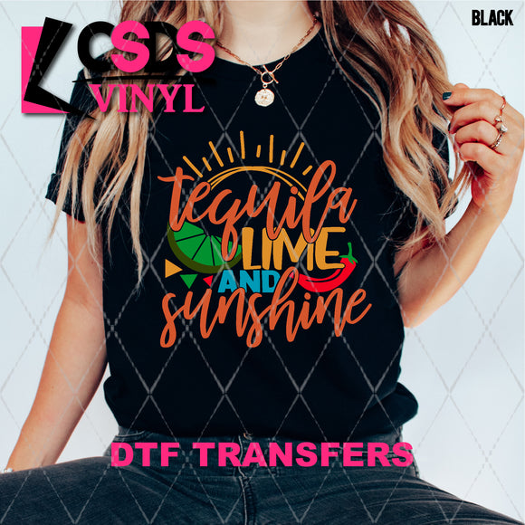 DTF Transfer - DTF008286 Tequila Lime and Sunshine