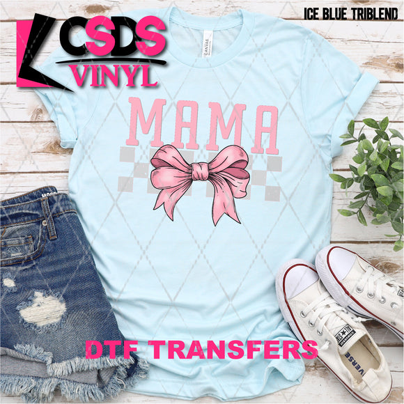 DTF Transfer - DTF008379 Mama Bow