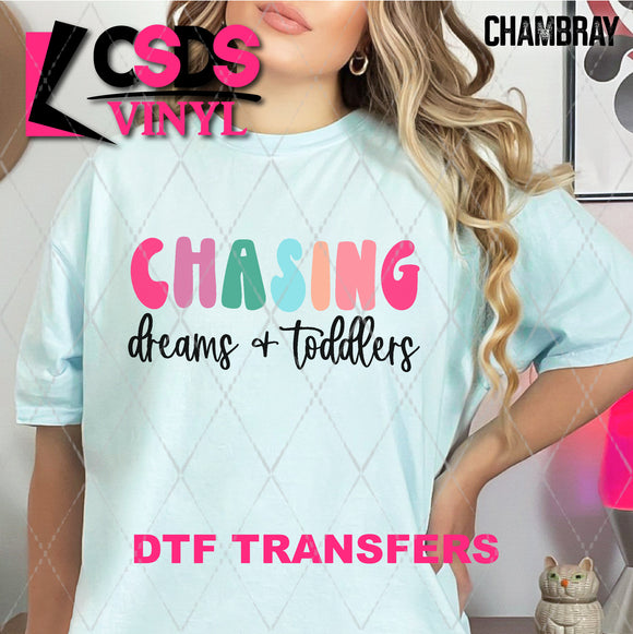 DTF Transfer - DTF008405 Chasing Dreams & Toddlers