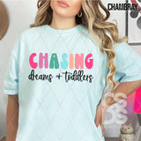 DTF Transfer - DTF008405 Chasing Dreams & Toddlers