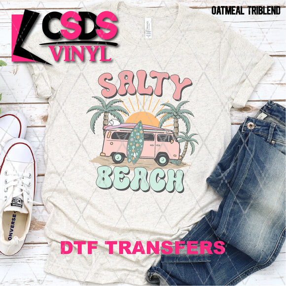 DTF Transfer - DTF008419 Salty Beach Van