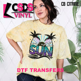 DTF Transfer - DTF008425 Soak Up the Sun Leopard