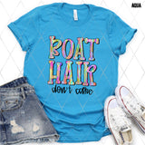 DTF Transfer - DTF008450 Boat Hair Don't Care