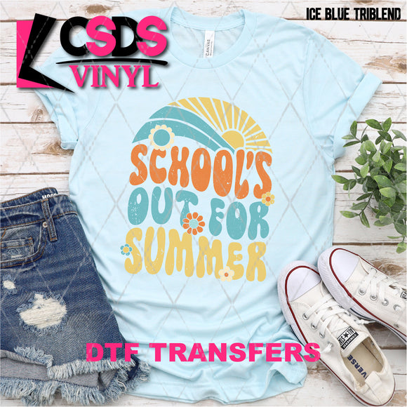 DTF Transfer -  DTF008500 School's Out for Summer