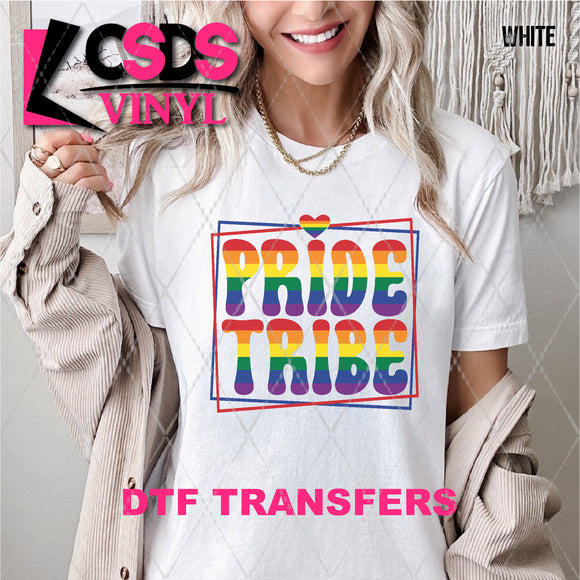 DTF Transfer -  DTF008593 Pride Tribe Rainbow Stripes
