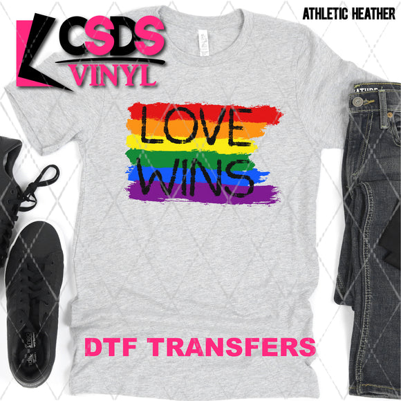 DTF Transfer - DTF008624 Love Wins