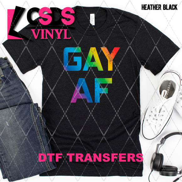 DTF Transfer - DTF008625 Gay AF