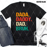 DTF Transfer - DTF008658 Dada Daddy Dad Bruh