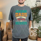 DTF Transfer - DTF008664 Awesome Dads have Tattoos and Beards