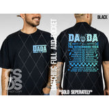 DTF Transfer - DTF008689 Blue Checkered Dada Tour