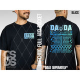 DTF Transfer - DTF008688 Blue Checkered Dada Tour Pocket