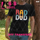 DTF Transfer - DTF008702 Rad Dad