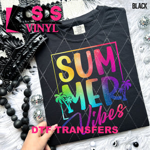 DTF Transfer - DTF008726 Summer Vibes