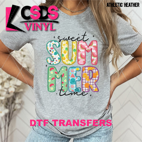 DTF Transfer - DTF008731 Sweet Summer Time