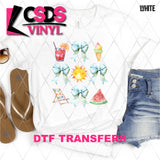 DTF Transfer - DTF008734 Beach Coquette