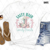 DTF Transfer - DTF008736 Salty Hair Sandy Boots