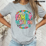 DTF Transfer - DTF008779 Family Vacation 2024
