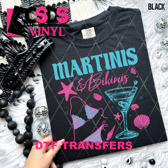 DTF Transfer - DTF008789 Martinis & Bikinis