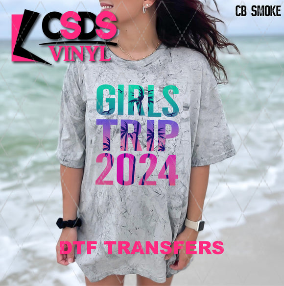 DTF Transfer - DTF008799 Girl's Trip 2024