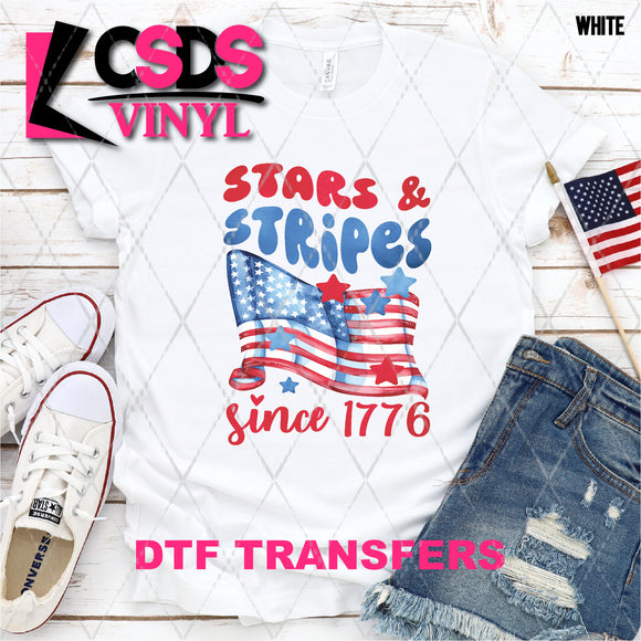DTF Transfer - DTF008823 Stars & Stripes Since 1776