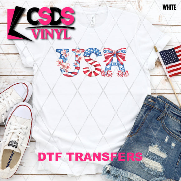 DTF Transfer - DTF008831 Whimsical Patriotic USA
