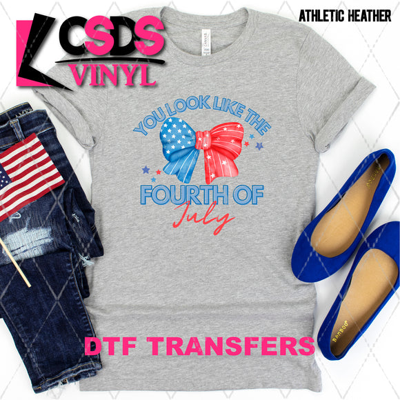 DTF Transfer - DTF008839 You Look like the Fourth of July Bow