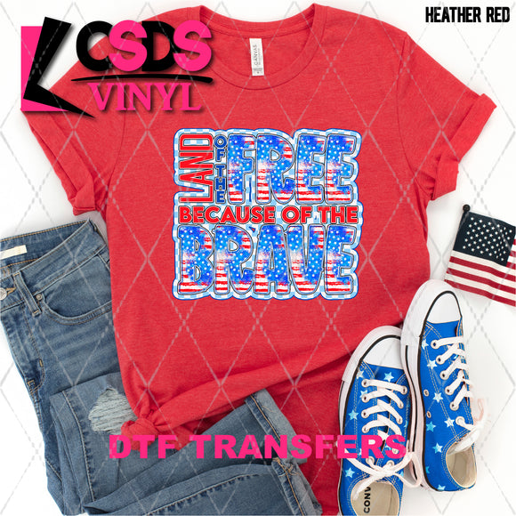 DTF Transfer - DTF008855 Land of the Free