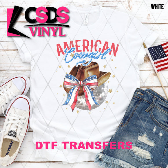 DTF Transfer - DTF008873 American Cowgirl