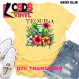 DTF Transfer - DTF008898 Tequila Made Me Do It