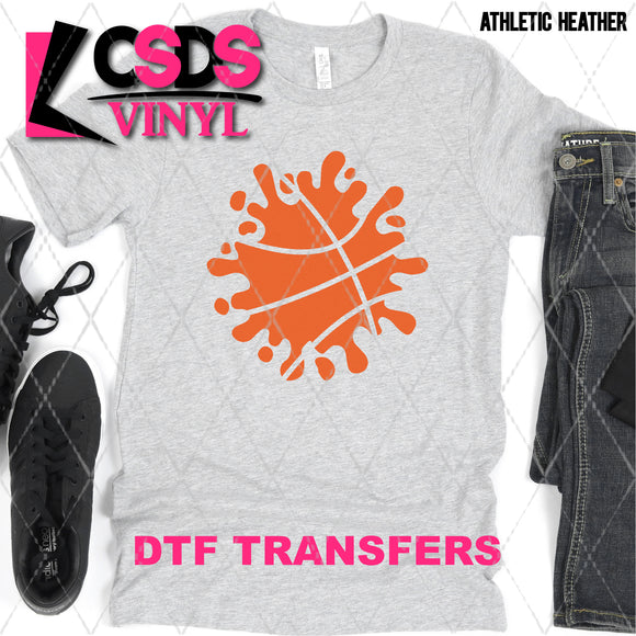 DTF Transfer - DTF008919 Basketball Splatter