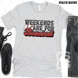 DTF Transfer - DTF008935 Weekends are for Baseball