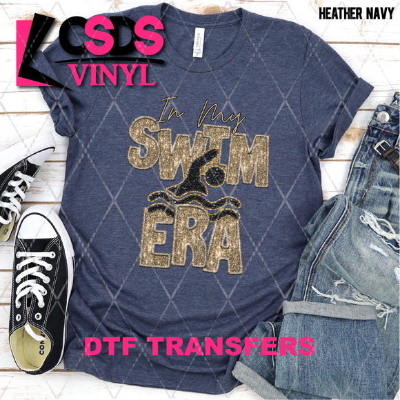DTF Transfer - DTF008944 In My Swim Era Faux Glitter/Embroidery