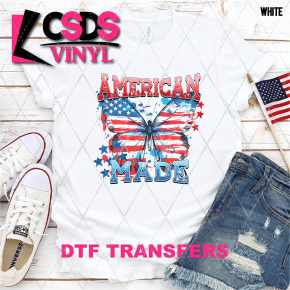 DTF Transfer - DTF008989 American Made Watercolor Butterfly