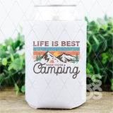 DTF Transfer - DTF008996 Life is Best when You're Camping