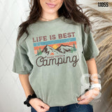 DTF Transfer - DTF008996 Life is Best when You're Camping