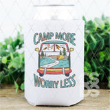 DTF Transfer - DTF008997 Camp More Worry Less