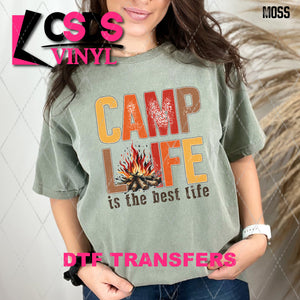 DTF Transfer - DTF009004 Camp Life is the Best Life