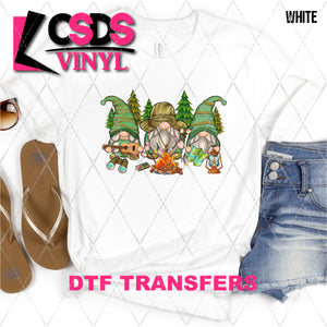 DTF Transfer - DTF009008 Camping Gnomes