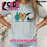 DTF Transfer - DTF009012 Peace Love Camping