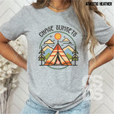 DTF Transfer - DTF009017 Chase Sunsets Camping