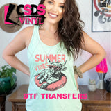 DTF Transfer - DTF009058 Summer Vibes Cow